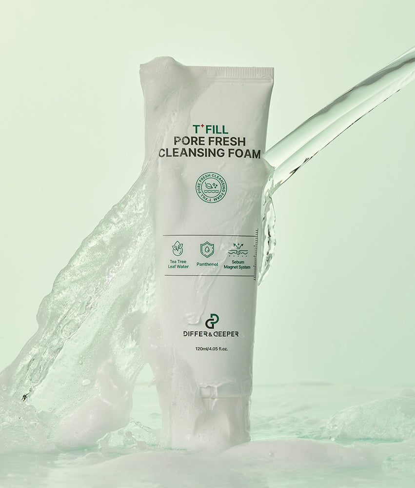DIFFER&DEEPER Pore Fresh Cleansing Foam 120ml