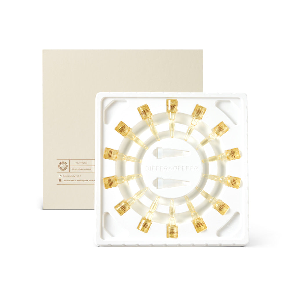 Differ&Deeper Brightening Toning Skin Booster 2ml x 14 vials