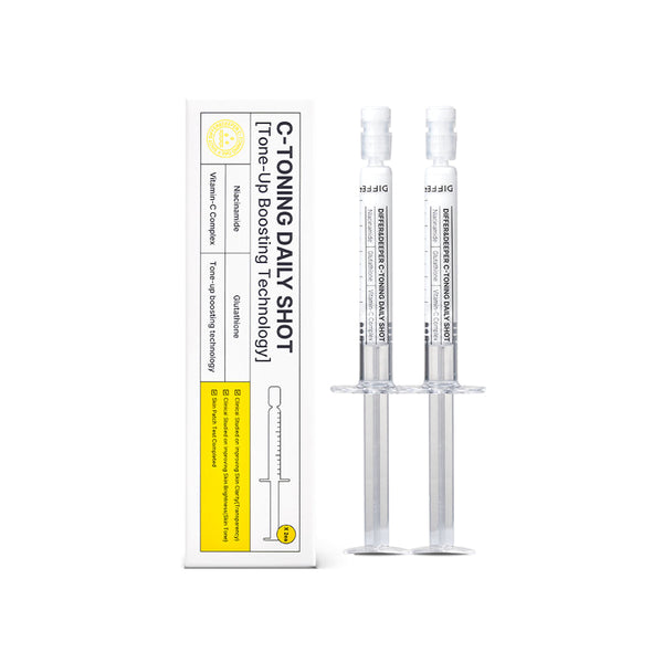 Differ&Deeper C-Toning Daily Shot  2.5ml x 2 vials