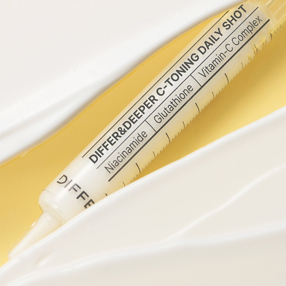 Differ&Deeper C-Toning Daily Shot  2.5ml x 2 vials