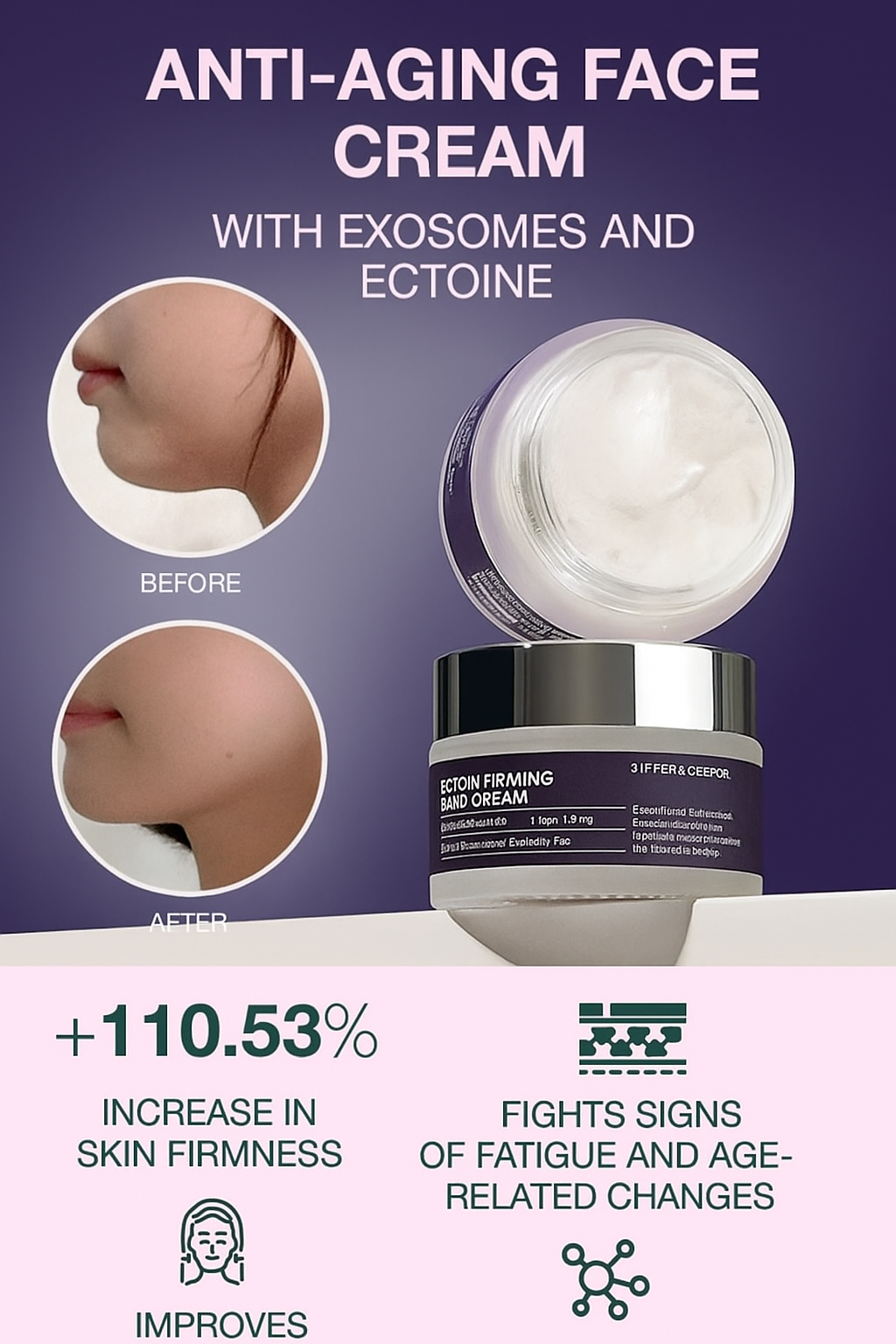 Differ&Deeper Ectoin Exosome Firming Cream 30g