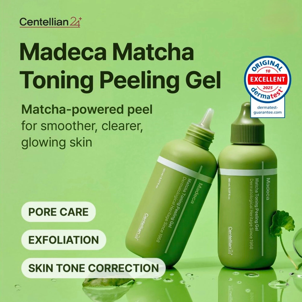 Centellian24  Madeca Matcha Toning Peeling Gel