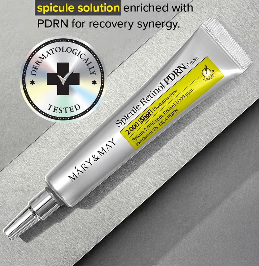 Mary&May - Spicule Retinol PDRN Cream - Anti-Aging