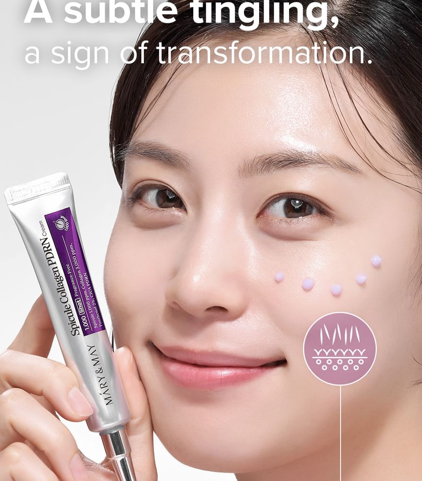 Mary&May Spicule Collagen PDRN Cream - Anti-Aging Face Cream