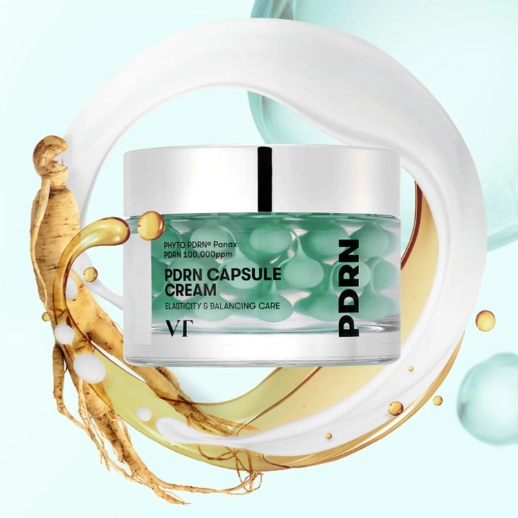 VT Cosmetics PDRN Capsule Cream 100 50ml | Hyaluronic Acid Anti