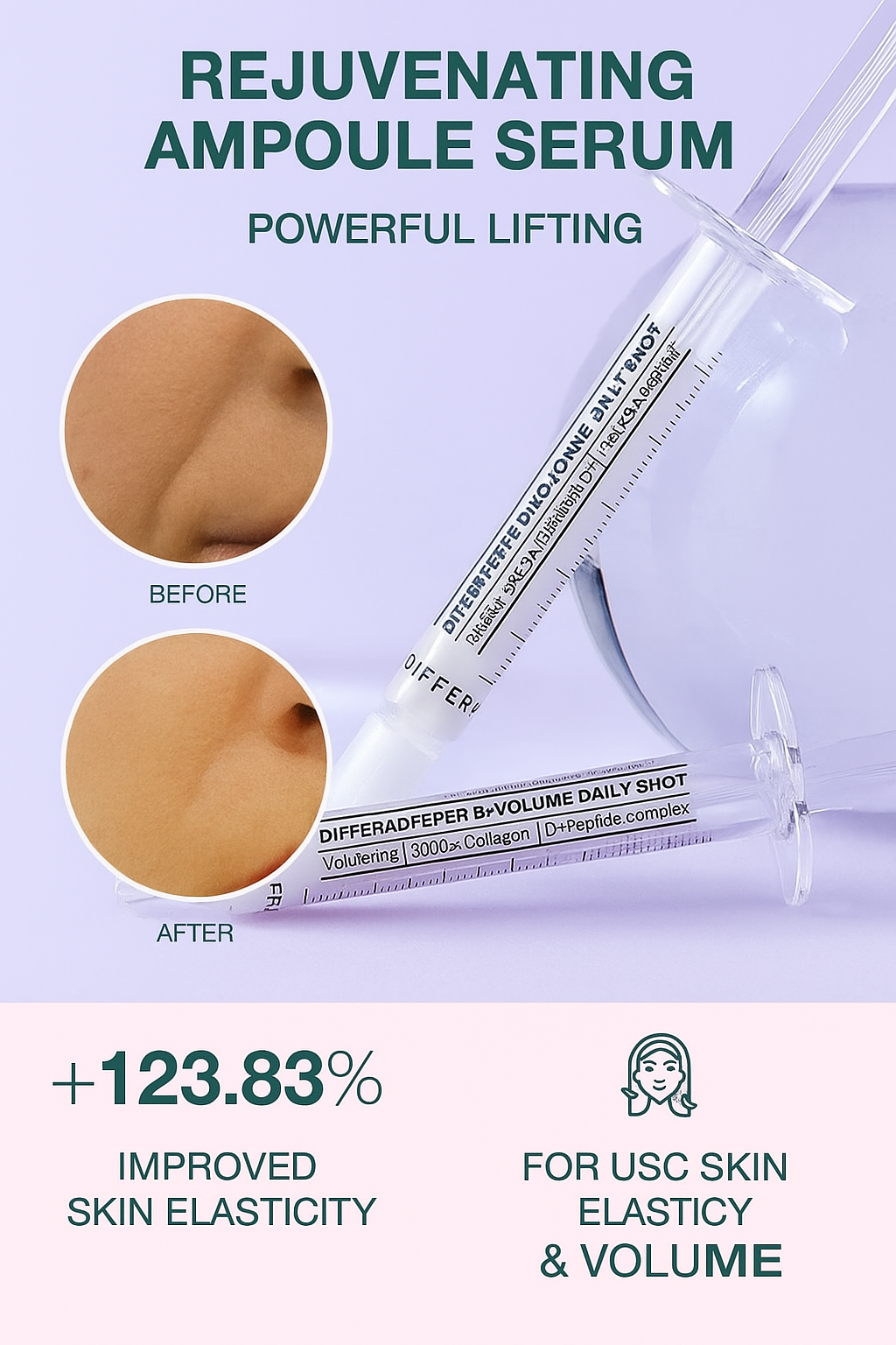 Differ&Deeper B-Volume Daily Shot 2.5ml x 2 vials