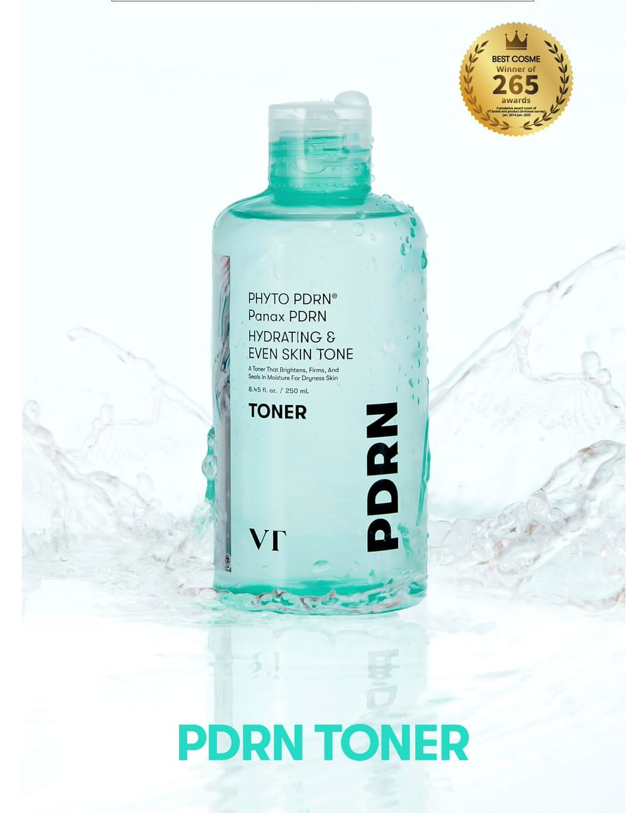 VT – PDRN Toner Hydrating Facial Toner with PDRN