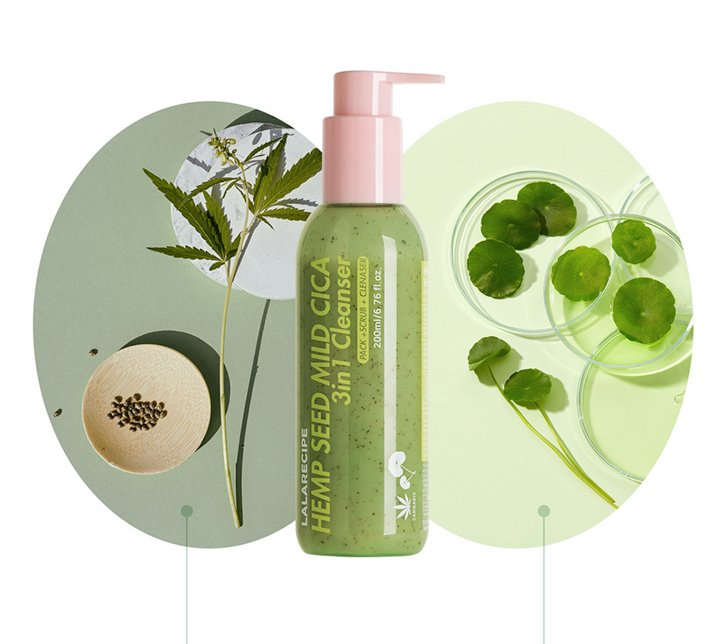 LALARECIPE Hempseed Mild Cica 3in1 Cleanser