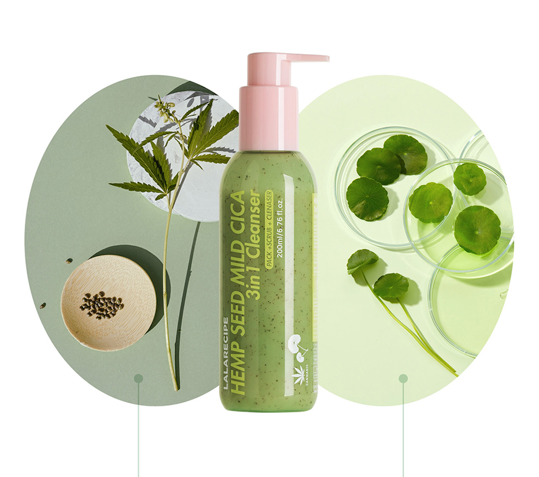 LALARECIPE Hempseed Mild Cica 3in1 Cleanser
