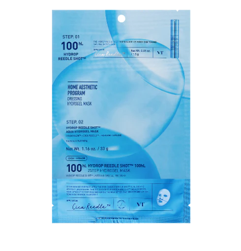 VT COSMETICS Hydrop Reedle Shot 100 2-Step Mask
