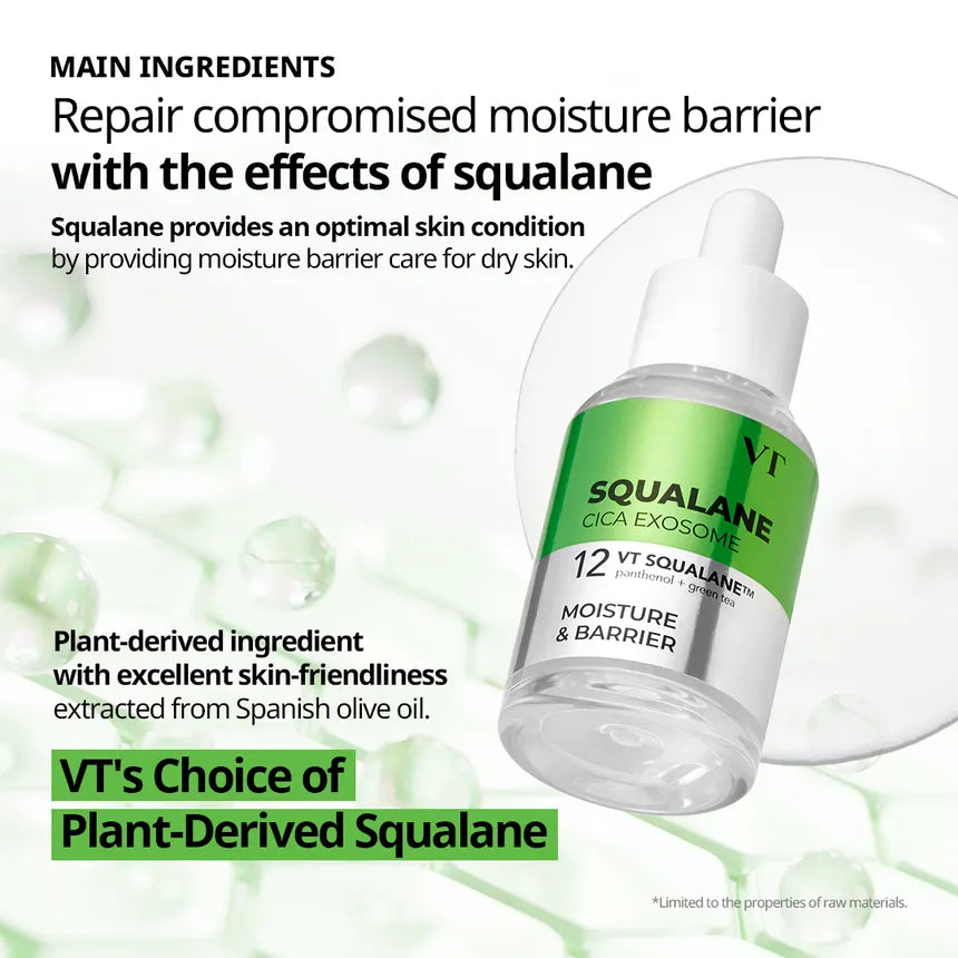 VT COSMETICS Squalane S4 Moisture Ampoule 30 ml