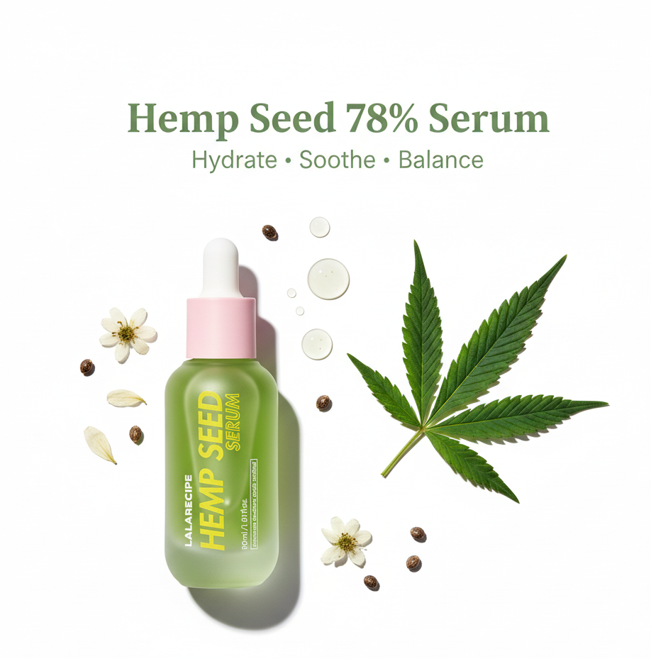 LALARECIPE Hemp Seed 78% Serum