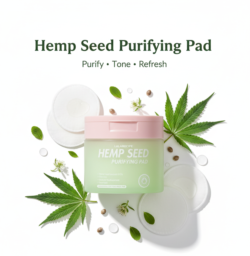 LALARECIPE Hemp Seed Purifying Pad