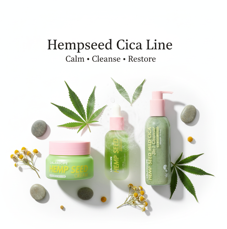 LALARECIPE Hempseed Cica Banner - Elegant Version