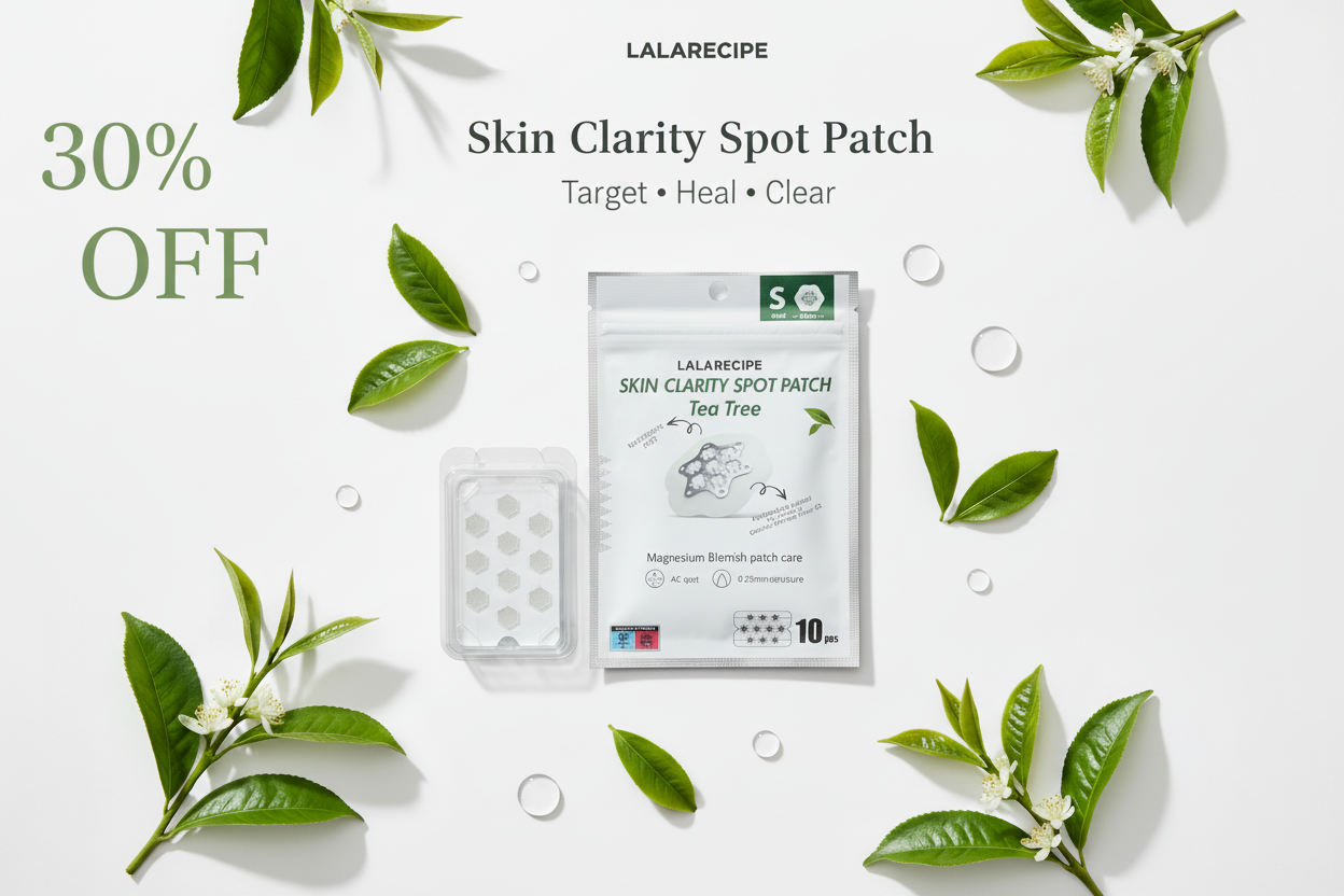 LALARECIPE Skin Clarity Spot Patch – 30% OFF Banner