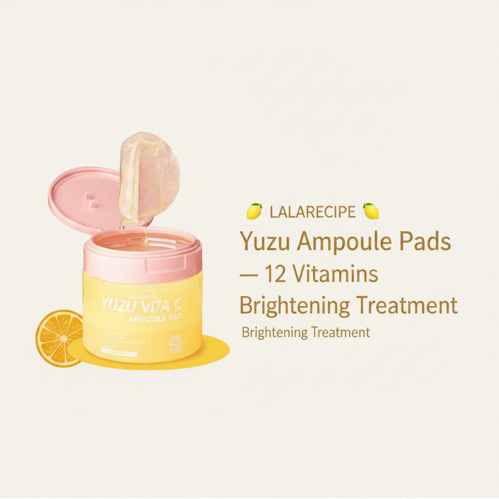 LALARECIPE Yuzu Vita Pads