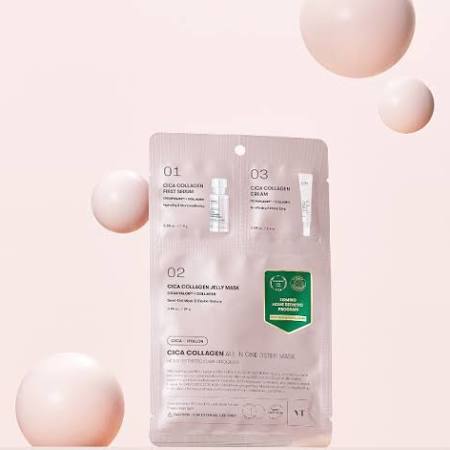 VT COSMETICS Cica Collagen All-In-One 3-Step Mask